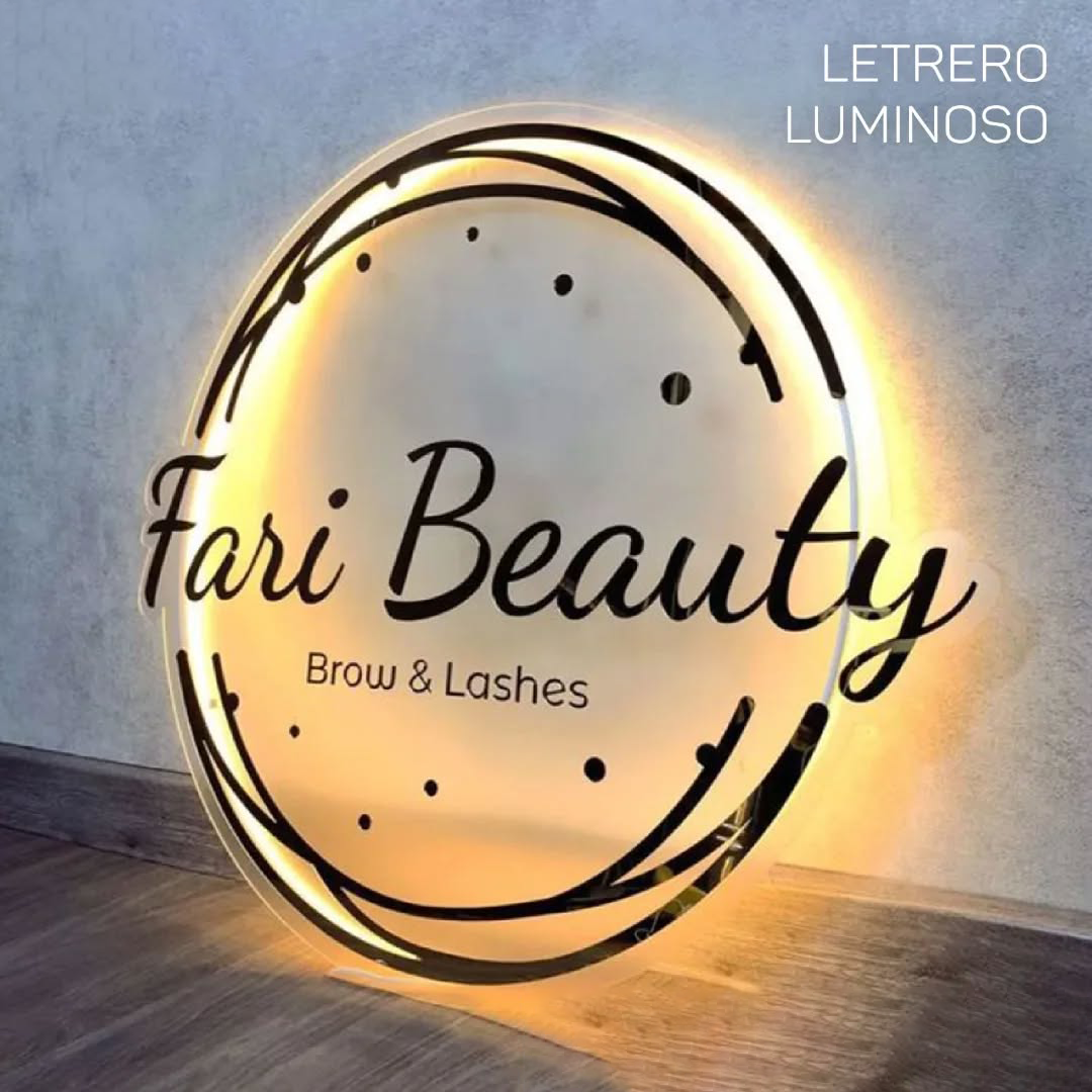 Letrero luminoso